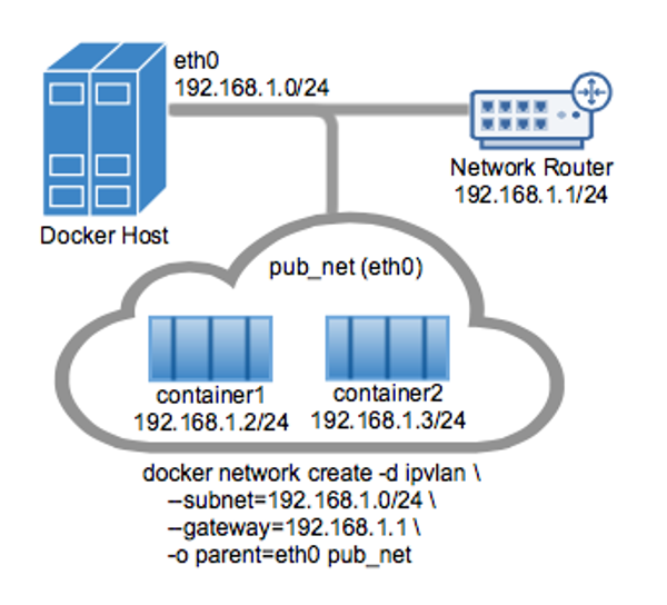 Host pub. Macvlan docker. Docker host Network. Driver macvlan. Docker Network Drivers.